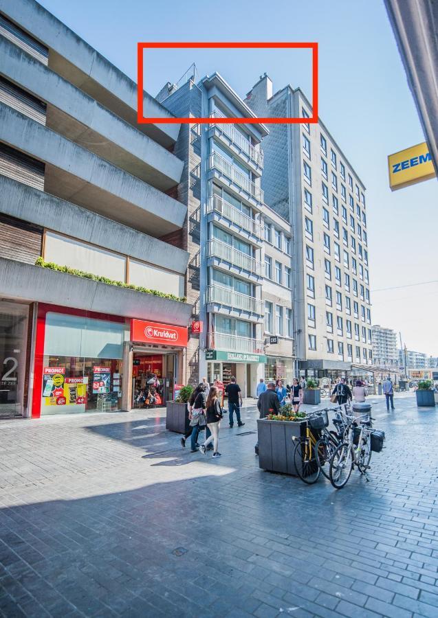 Studio Met Groot Zonneterras Centrum Oostende Exterior photo
