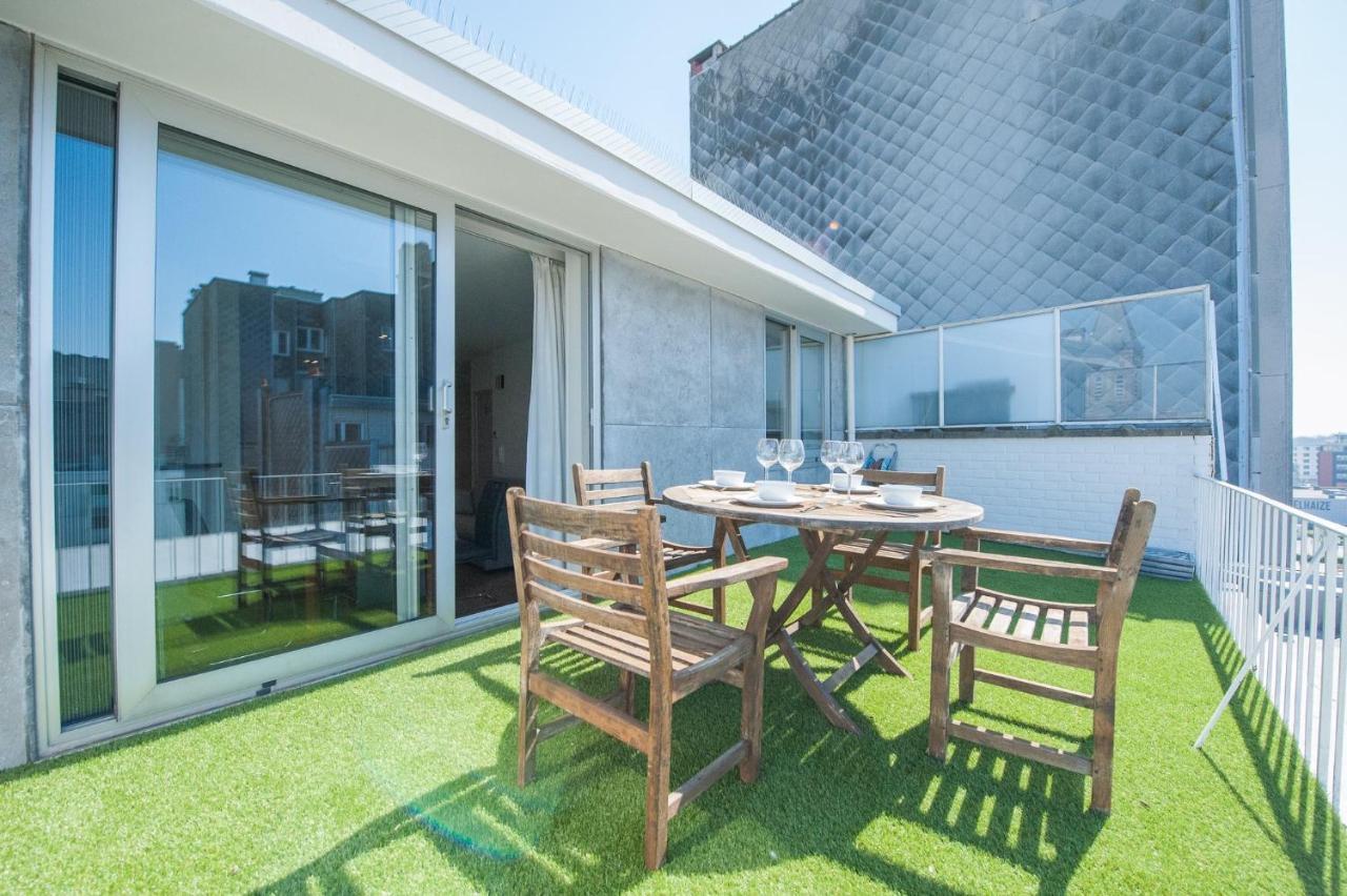 Studio Met Groot Zonneterras Centrum Oostende Exterior photo